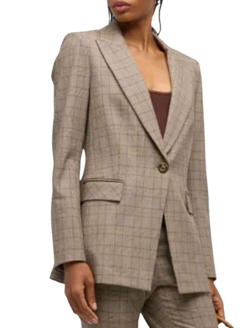 $698 Veronica Beard Long and Lean Dickey Jacket